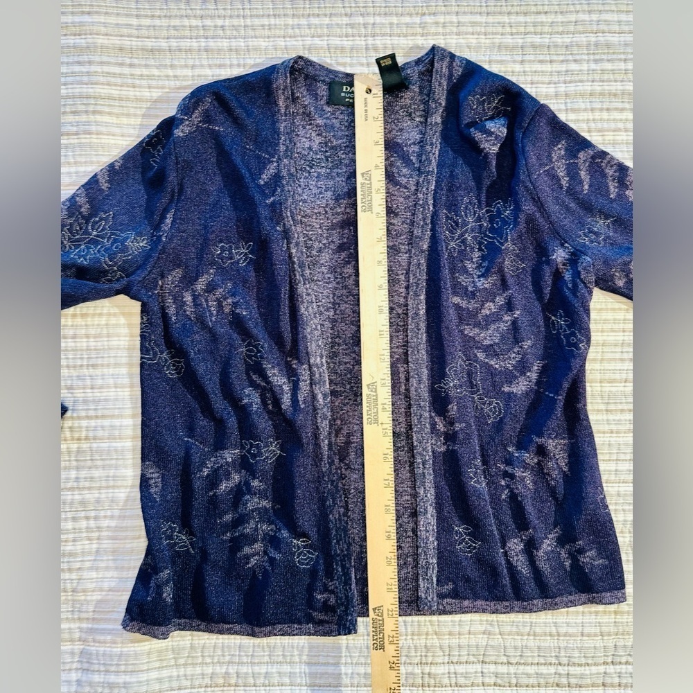 Dana Buchman Petite Purple Tank and Cardigan Set, Size M - Picture 12 of 13